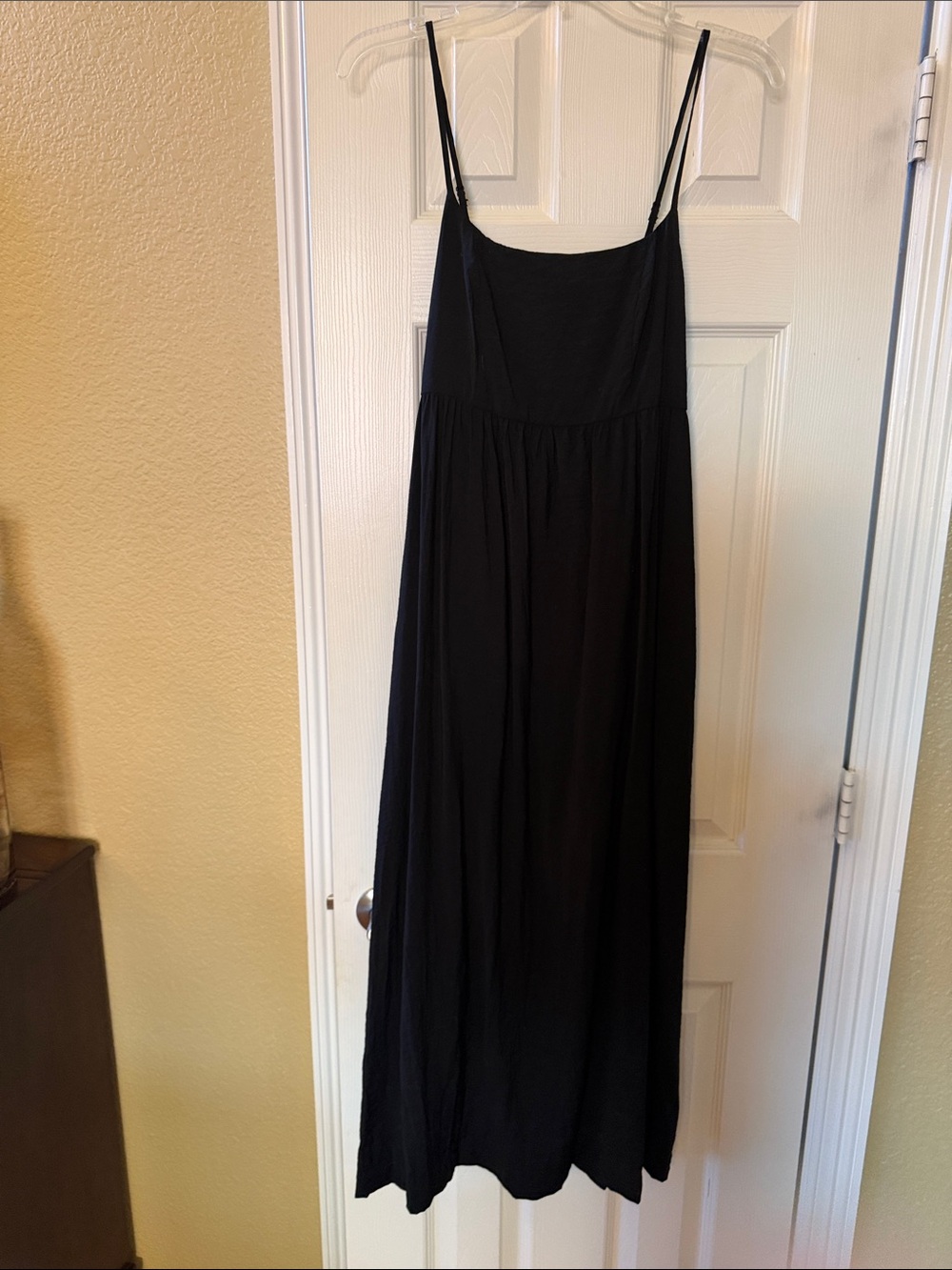 a new day Black Spaghetti Strap Maxi Dress